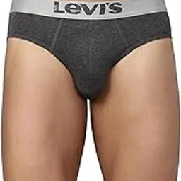 levi's 017 Men's Cotton Solid Brief - Mid Rise, Outer Elastic Waistband (Pack of 1)-picture-37