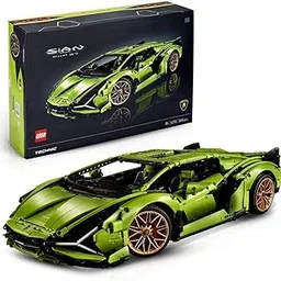 LEGO Technic Lamborghini Si¡n FKP 37 (42115) Model Car Building Kit (3,696 Pieces), Multicolor-image-35