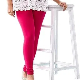 Women's Lycra Leggings 4Way Stretch- Full Length Yoga Pants Golden Yellow Tummy Control Buttery Soft image 1