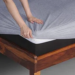 SleepyHug 100% Waterproof Premium Mattress Protector (75x60, Grey)-picture-15