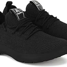 aqualite PM-1705 Sneakers for Men Stylish, Casual Sneakers for Men, Idol for Walking, Running, Gym, Travel wear, and Office | Fabric with PVC Sole, Lace-Up, No Heel Shoes Grey Black Size-7-picture-37