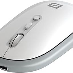 Portronics Toad II Bluetooth Mouse, with Bluetooth 5.0 & 2.4 Ghz Dual Wireless Connectivity, Rechargeable Battery, Adjustable DPI up to 1600 Compatible with Laptop, MacBook, PC (Grey)-picture-26