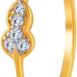 p.c. chandra jewellers 18k (750) Yellow Gold and Diamond Ring for Women-picture-48