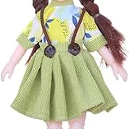 CALANDIS™ BJD Doll 23cm 6 Points Doll Fashion for Girls Gift Christmas Green | Modern | Clothes & Accessories | Dolls-picture-23