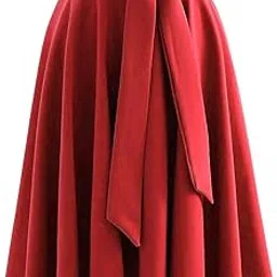 janak Creation Women's Knee Length Poly Crepe Skirt-picture-50