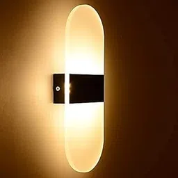 Groeien 15 Watts Round Acrylic LED Wall Lamp - Warm White-picture-22