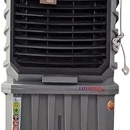 CHAMPION PLUS Grey Commercial Air Cooler | 18-Inch Blade | 125L Tank | E Frame Motor | Honeycomb Pad | Ice Chamber | Wheels|GREY-image-1