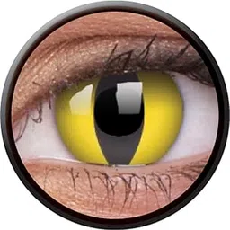 ColorVue Crazy Lens Quarterly Conatct Lens - 2 Units (Cats Eye)-image-3