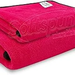 SOFTSPUN Microfiber Wipes Large Baby Towel 2 pc Pink! Ultra Absorbent Super Soft & Comfortable Quick Drying for Men & Women Daily Use Extra Large Size Unisex.…-picture-27
