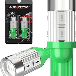 Allextreme EXT10SM Universal T10 LED Parking Light 10 SMD Super Bright Interior Pilot License Plate Dome Indicator Lamp Bulb for Car Bike and Motorcycle (3W, Green, 2 PCS)-picture-26