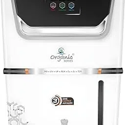 Aqua AI White RO Domestic Water Purifier with Indicators | RO+ LED UV+ ORC COPPER & ALKALINE+ HIGH TDS MEMBRANE+ TDS CONTROL | 12L Storage Capacity | 20 Liters Per Hour Purification-image-45