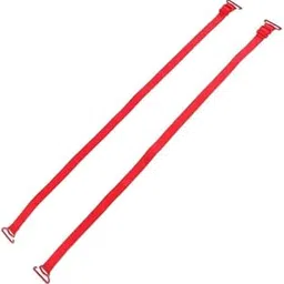ujeavette 3xWomen's Non-slip Bra Straps Adjustable Replacement Shoulder Straps Red-picture-24