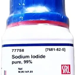 SRL Sodium Iodide 99% Purity, 25GM, CAS: 7681-82-5, Molecular Formula: NaI, Molecular Weight: 149.89, Storage: Room Temperature, Shelf Life: 60 Months for laboratory and industrial use only-picture-39