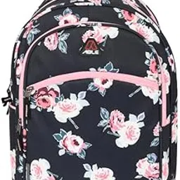 able Combo Multi Print Laptop Backpack For Girls - School/College/Casual Backpack (40 Litres).-picture-12