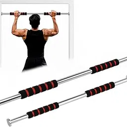 Heavy Duty Doorway Pull Up Bar, Adjustable Width Exercise Equipment with 100kg Load Capacity, Professional Home Gym Upper Body Workout Bar with Foam Grips, Easy Installation-picture-25