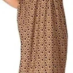 Brand Women's CottonPrinted Floor Length Nighty-image-36