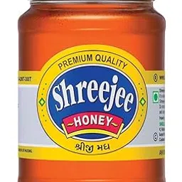 Shreejee Honey - Pure Honey,Useful for Weight Loss, Immunity Booster (1kg.)-picture-56