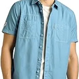louis philippe Men's Solid Slim Fit Shirt-picture-10
