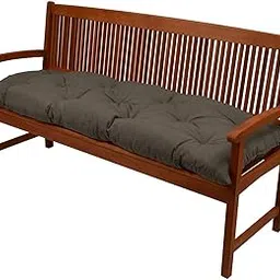 ira with word dwell in comfort Bench Pad Flair Comfortable Cushion 100X50Cm Anthracite Swing Or 2 Seater Garden Bench Cushion - Wood-picture-16