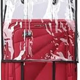 cnb Soft Luggage PVC Transparent Suitcase Cover | Pack of 1 (26")-picture-14