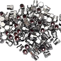 MILAAN 100 Pieces Car Motorcycle Bicycle PVC Wheel Tire Valve Stem Caps-picture-53