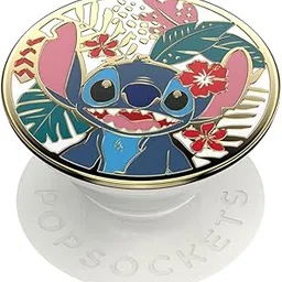 PopSockets Phone Grip with Expanding Kickstand, Disney - Enamel Stitch-picture-35