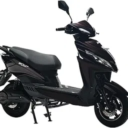 Wolf + High-Speed Electric Scooter, 60V 36.4Ah Battery, 90 km Certified Range, 55 km/h Top Speed, Deep Wine, Booking for Ex-Showroom With Charger-picture-19