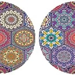 LICHTS® 2PCS Elastic Edged Waterproof Backed Fitted Table Cover Tableclothes 1.2m_B|Home & Garden | Furniture | Furniture Parts & Accessories-picture-39