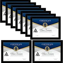 DJ ARTS A4 size Certificate Document & Photo Black Wall wood photo frames (Colour - Black & Size - A4) (A4, 9)-image-25