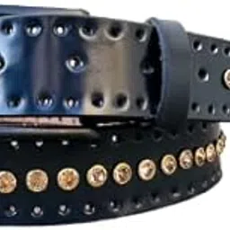 r richwings RichWings Casual Studded Genuine Leather Men's Belt-picture-38