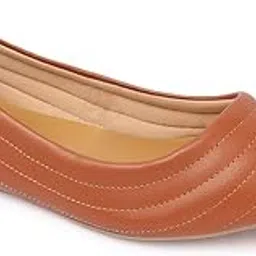 carlton london Women Comfortable Flat Pointed Toe Slip On Fashion Shoes for Daily use, Office use, Casual use-picture-21