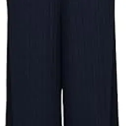 Women’s Cotton Blend Palazzo Pants | Soft Comfortable Wide Leg Bottoms with Elastic Waist & Drawstring | Stylish Trousers for Casual & Ethnic Outfits-picture-34