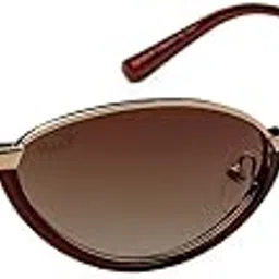 mac v Sunglasses | Oval Shape | 100% UV Protected | Women | Brown Gradient | Medium Size | Full Rim-picture-23