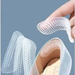 VENJA Heel Pads for Large Shoes 1 Pair Silicone Heel Stickers & Inserts Self-Adhesive Heel Cushions for Women and Men Soft Anti-Slip Heel Grips for High Heels, Flats & Daily Foot Care, Blister-Free Comfort-picture-11