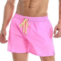 lncropo Men's Swim Trunks with Mesh Lining Quick Dry Swimwear Bathing Suits-picture-26