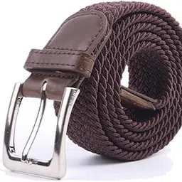 gelante Canvas Elastic Fabric Woven Stretch Multicolored Braided Belts-picture-39