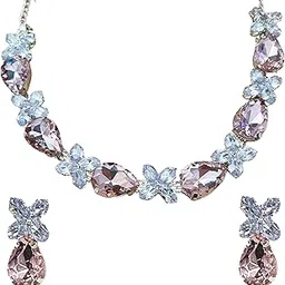 varnii Oxidised Silver Necklace & Earrings Jewellery Set for Women | Traditional Ethnic Floral Design Bridal & Party Jewellery for Wedding, Festive & Special Occasions-picture-54