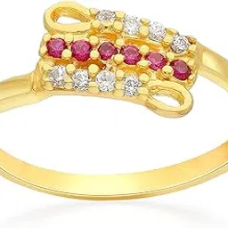 malabar gold & diamonds Malabar Gold and Diamonds 22k (916) Yellow Gold Ring for Women-picture-24