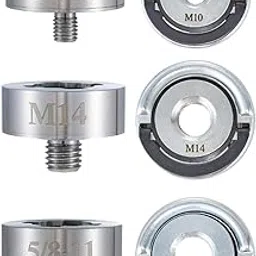 ATORSE™ Angle Grinder Adapter with Lock Nut Kit Connector for Bits Drum Wheels M10|Home & Garden | Tools | Power Tools | Grinders-picture-42