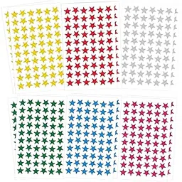 Star Stickers, 30 Sheets Star Stickers for Kids, Reward, 6 Colors, Small Star Stickers, Foil Star Stickers for School Planner, Behavior Chart, Classroom Teacher Supplies, DIY-picture-27