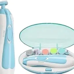 Baby Electric Nail Trimmer for Baby Nail Cutter for New Born Baby with 6 Grinding Heads Automatic Set Safe Nail Trimmer Kit for Kids Toddler Toes and Fingernails(Multicolor) Nil Exporttanza-P4612-picture-39