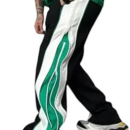 drip spoiler Men's Fleece Cotton Urban Vintage 3 Way Zipper Relaxed Track Pants Trendy & Comfortable-picture-35