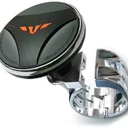 Auto Snap ASAP_STATUS_01BL 360° Rotation Universal Car Steering Knob Wheels Spinner Knob Power Save Easy Turn Ball Booster Colors (BLACK)-picture-29