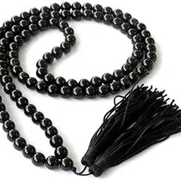 Sulemani Black Hakik Mala Original 108 Beads Pure Akik Stone japa Mala Kale Hakik ki Mala for Men Women ???????? ???? ???? ?? ???? by The Gallery Of Gemstones-picture-45