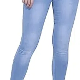 fck-3 Stretchable Denim High Rise 4 Buttoned Ankle Length Embroidery Waist Jeans for Women-picture-31