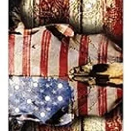 capsmith Danbando Headband Head Wrap Bandanna American Flag Paisley Distressed Western Country Look Rhinestones 4 Way Spandex Stretch Sweatband-picture-31