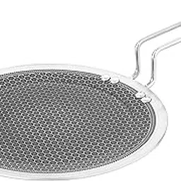 Trishna Sigma Triply Stainless Steel Chapati Tawa, 25 cm, Honeycomb Pattern, Induction Compatible, Metal Spoon Safe, 5 Year Warranty-image-13