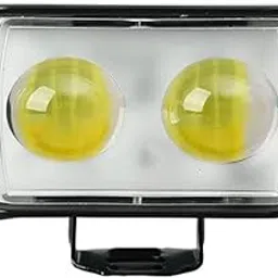 NIGHT LIFE LED Fog Light | Dual Yellow & White Flashing Beams | Red & Blue DRL Accent | Ultra Bright Waterproof Driving Lamp | Universal Fit for Cars, Bikes, SUVs & Trucks (2 Lens Fog Light)-picture-28