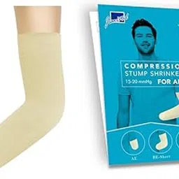 JianiMed Wool Prosthetic Stump Shrinkers for Arm–Below Elbow -Long, Compression, Warmth, Amputee arm sleeve, 20-30, Taiwan Excellence L/XL-picture-53