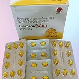 New Gromega 369 Flaxseed Oil Omega 3,6,9 Fatty Acid Soft Gelatin Capsules 10×4, 40capsule-picture-26